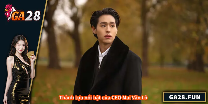 Thành tựu nổi bật của CEO Mai Văn Lô